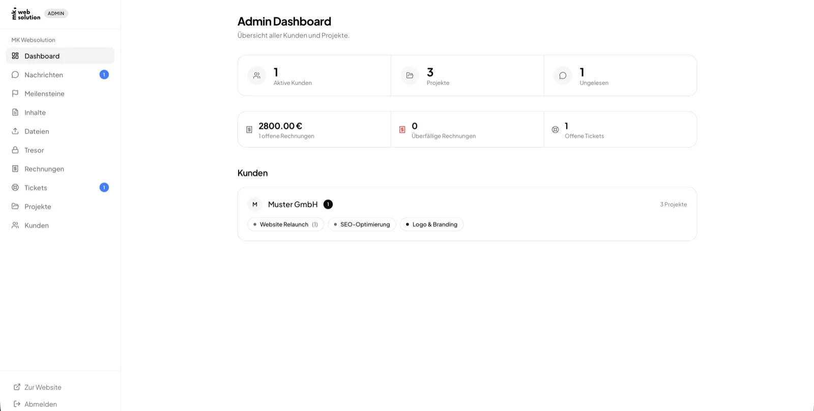 Dashboard