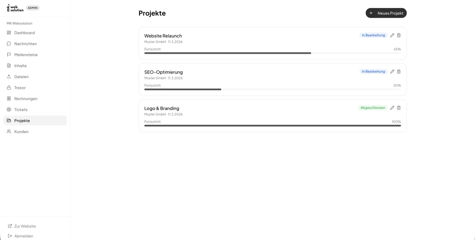 Projekte