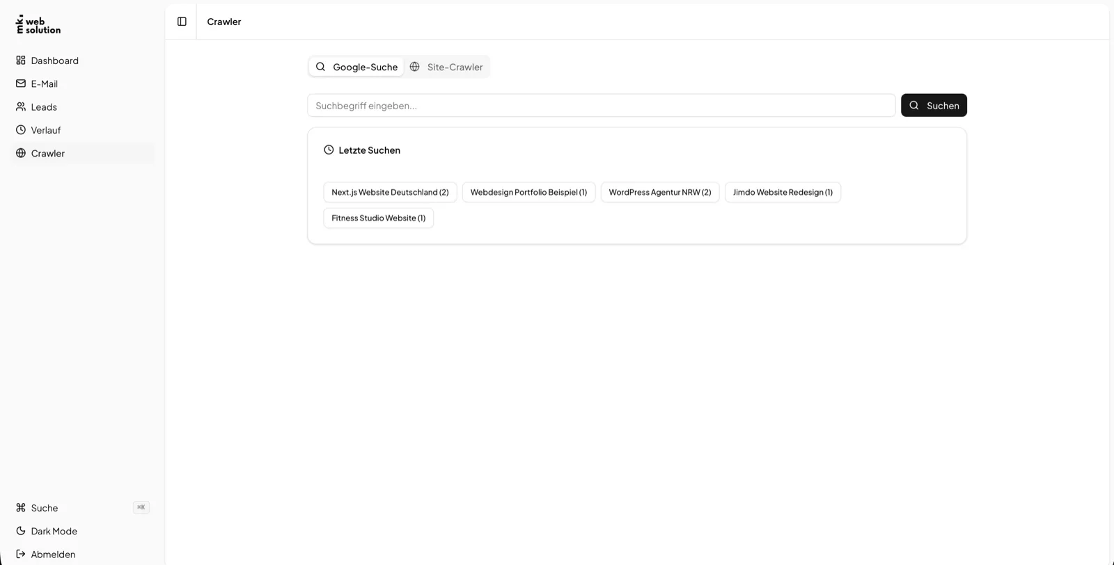 Google-Suche