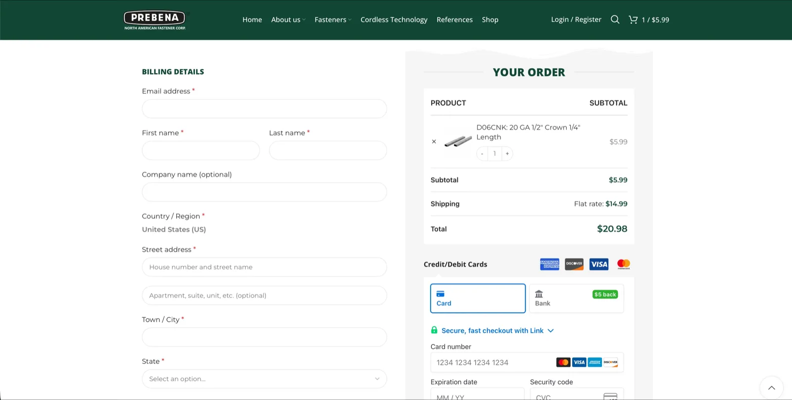 Checkout